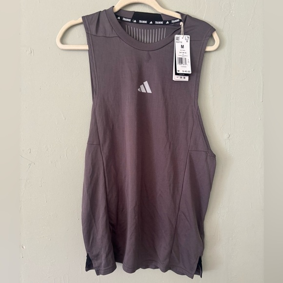 Adidas tank top men’s gray Size medium - Picture 1 of 4